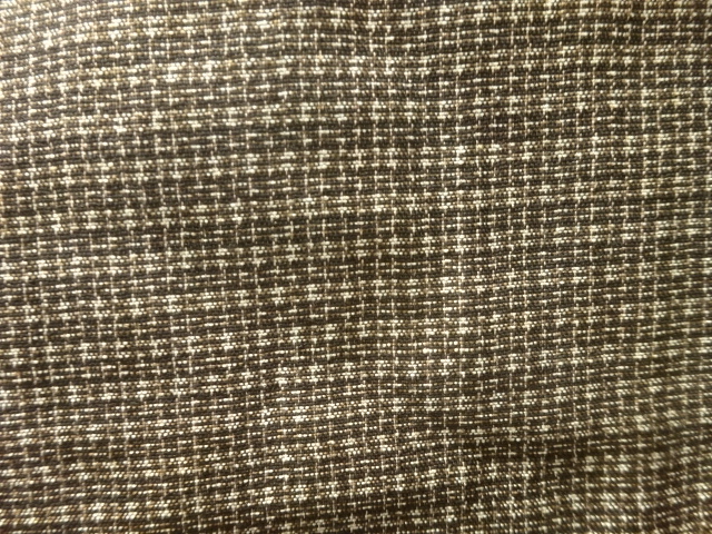 JAPANESE KIMONO / ANTIQUE KIMONO / SILK / DORO OSHIMA TSUMUGI / WEAVE PATTERN